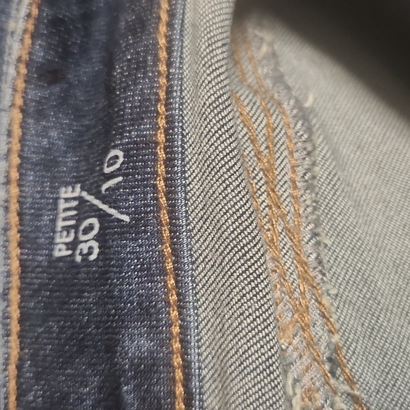 Liverpool Ankle Skinny Blue Jeans/Denim Women's Size 30 Petite, EUC - Picture 4 of 9